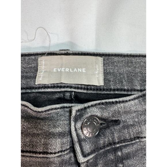 Everlane Jeans 30 Ankle Skinny Mid Rise Gray‎ Stretch Pockets - Picture 4 of 8